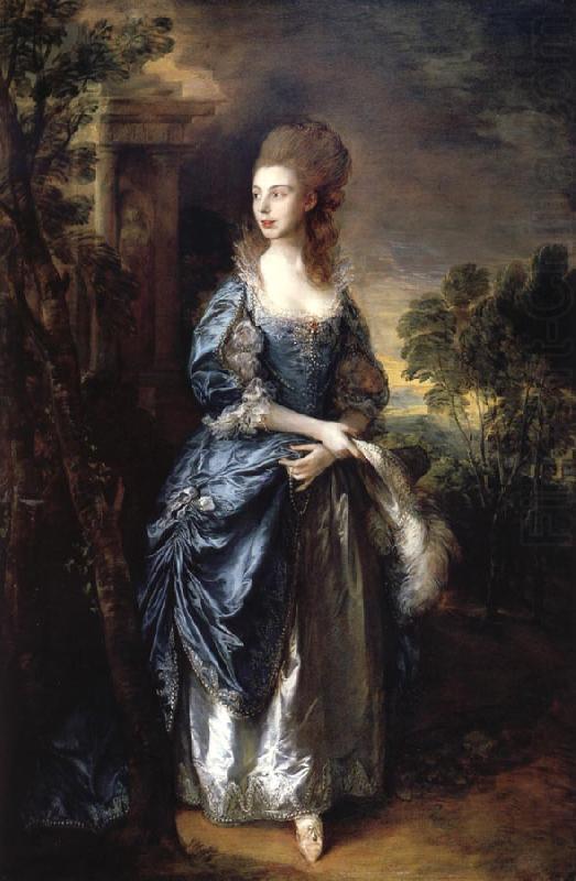 The hon.frances duncombe, Thomas Gainsborough